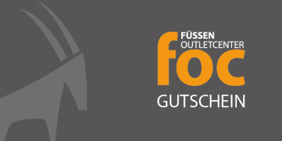 Geschenkgutschein vom Füssen Outlet Center